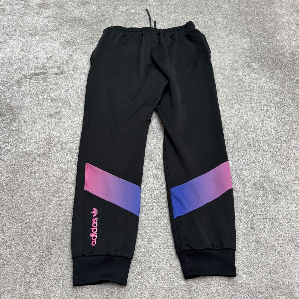 Adidas Originals Vaporwave geometric Track Jogger Pants Mens Large Black Pink